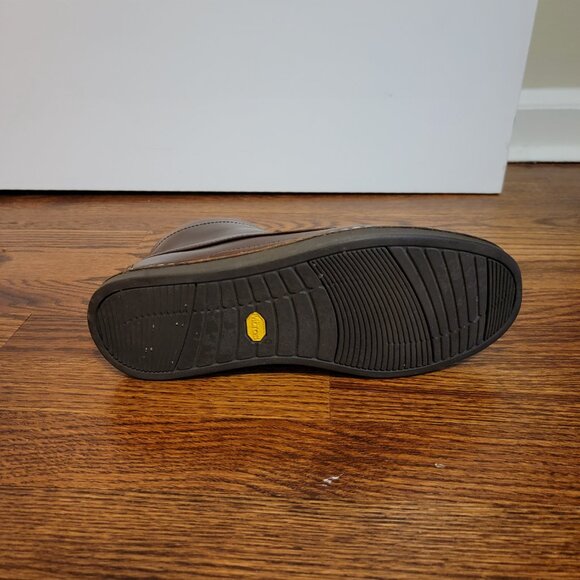 Ugg Kaldwell Brown Leather Chukka Ankle Boots, Men's 8.5, Vibram Rubber Sole - Picture 16 of 16